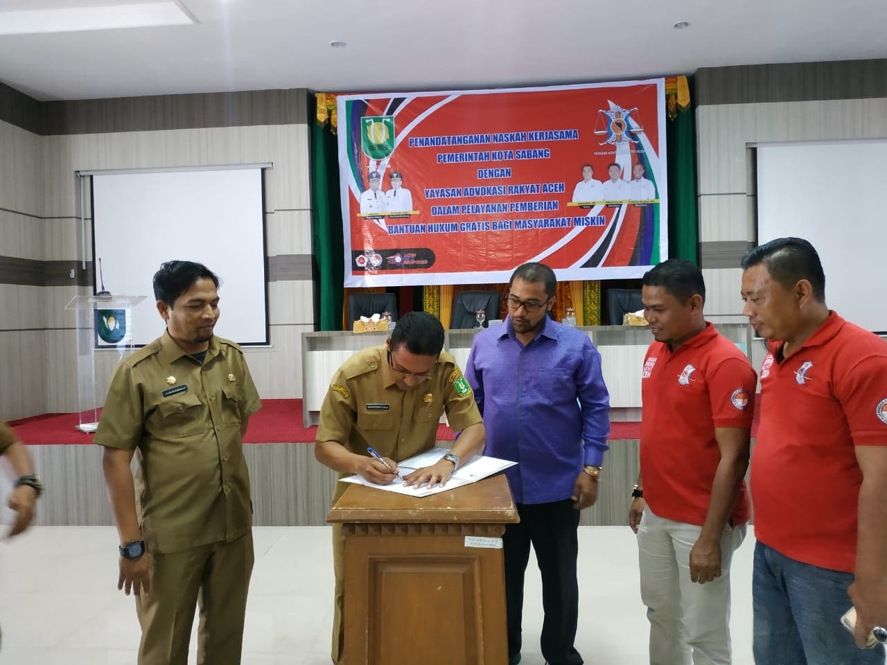 Penandatanganan MOU Pemerintah Kota Sabang dan YARA