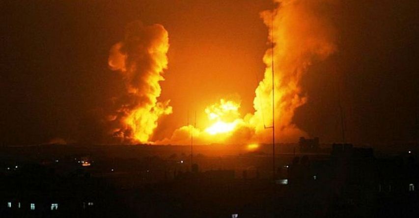 Penjajah Israel mengempur sejumlah kawasan dan lahan pertanian di Gaza (Foto: palinfo)